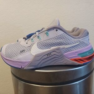 Nike Metcon 7 Women's 6.5 Cross Training Purple Gray Low Athletic Fitness